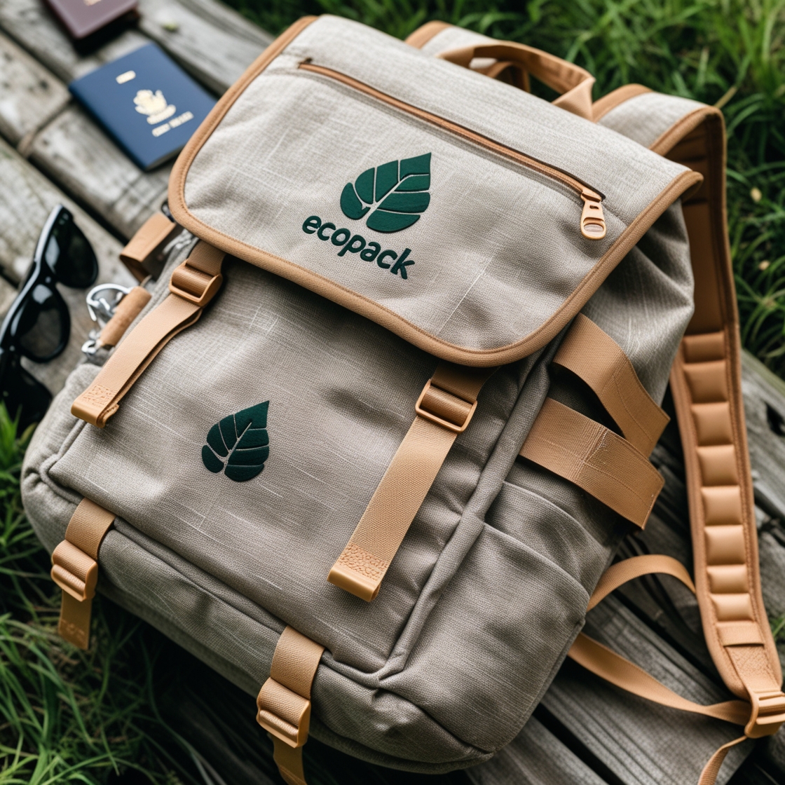 EcoPack Recycled Travel Backpack